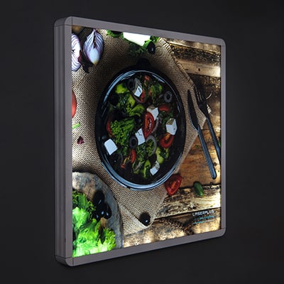 طراحی تابلو بک لايت با فريم آلومينيومی 3 سانتی