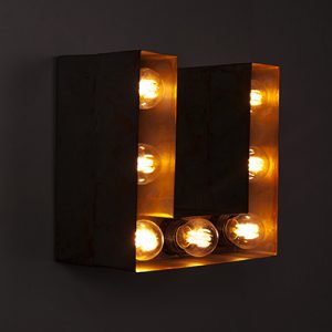 حروف فلزی وگاسی