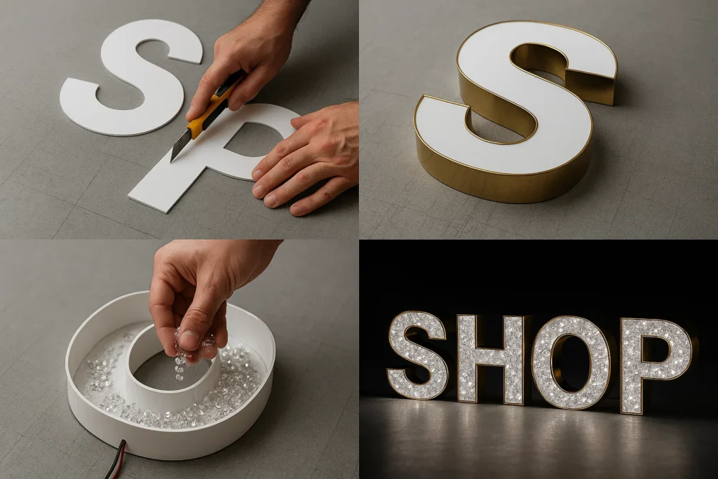 ساخت تابلو کریستالی