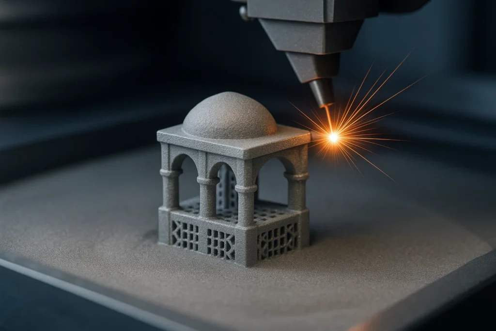 چاپ سه‌بعدی لیزری