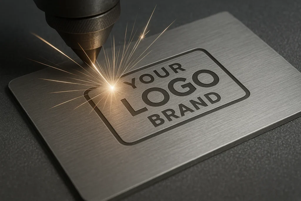 حکاکی لوگو و برند با لیزر