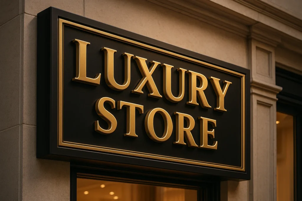 تابلو برجسته لوکس فروشگاهی
