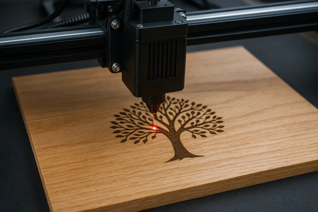 حکاکی و مارکینگ لیزری 3 حکاکی لیزر روی چوب 1