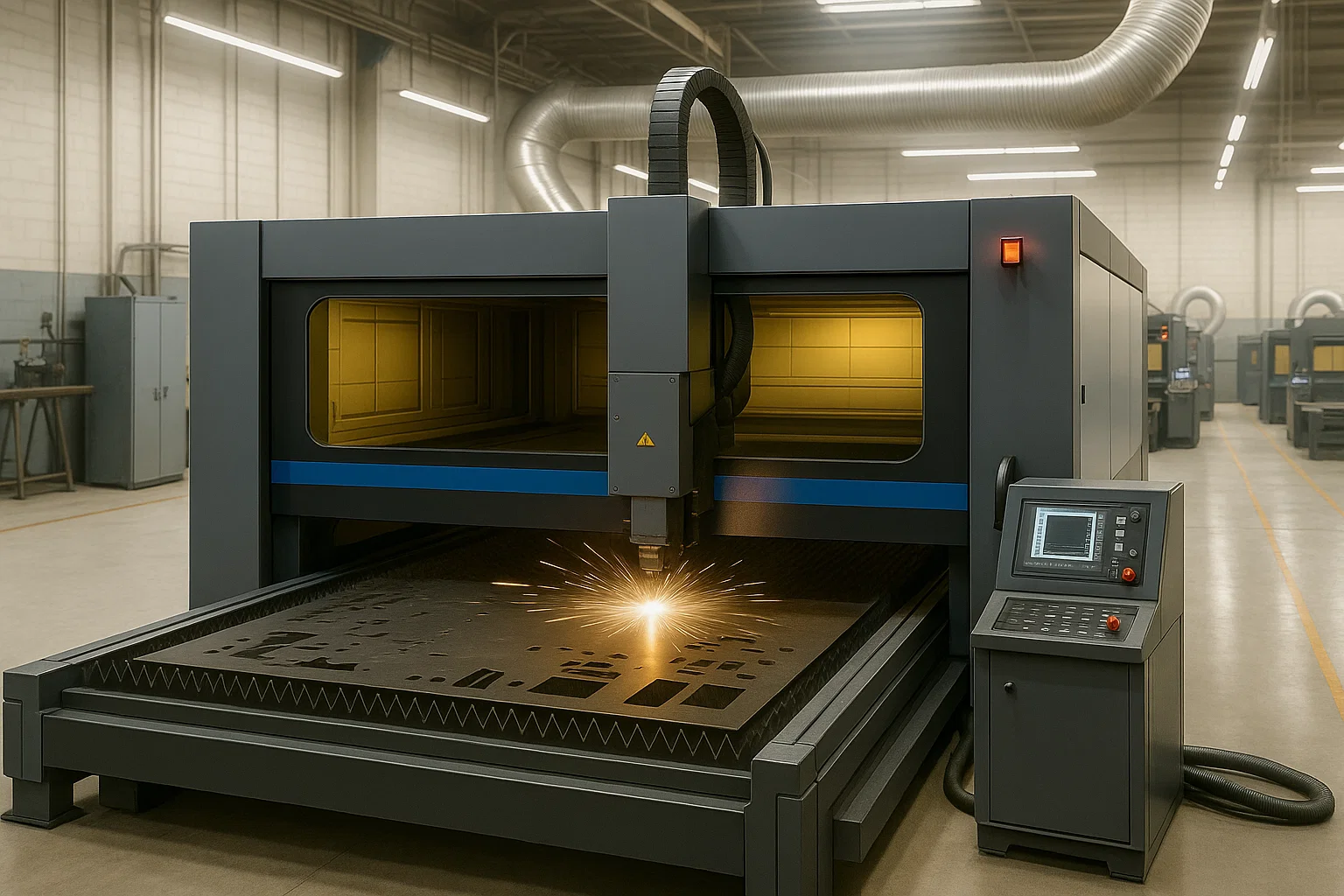 حکاکی و مارکینگ لیزری 2 دستگاه برش و حکاکی لیزری